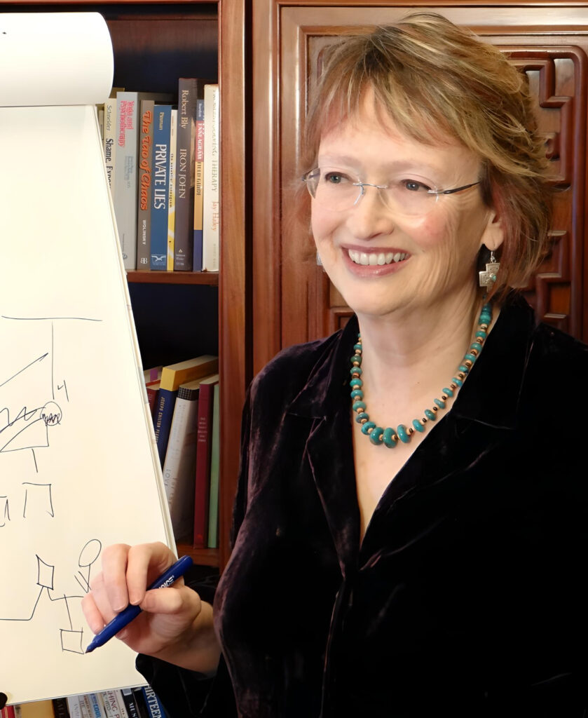 Carolyn with genogram diagram